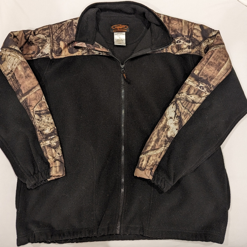 Yukon Gear Break-Up Infinity Camo Fleece Full-Zip Jacket, Size M